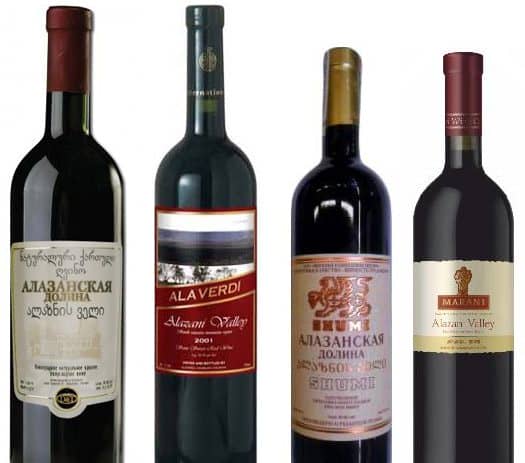 Грузинські вина — назви найкращих і найвідоміших марок