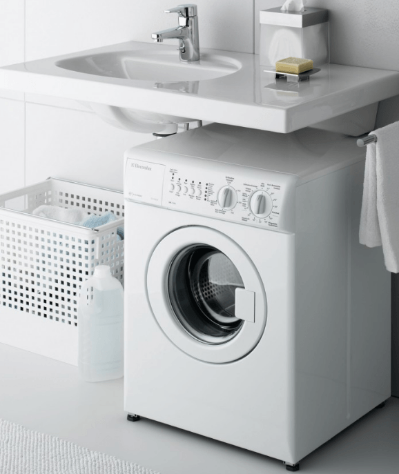 Низькі пральні машини: 3 способи установки, плюси і мінуси, бренди