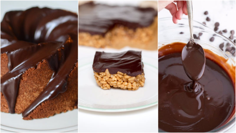 Шоколадний ганаш для покриття торта – 8 рецептів