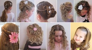Дитячі стрижки і нескладні модні зачіски для дівчаток на довгі, середні і короткі волосся
