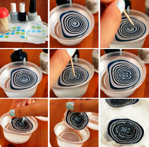 Водний манікюр в домашніх умовах: варіанти візерунків, способи фарбування нігтя, необхідні інструменти