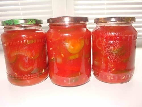 Огірки в томатному соку на зиму неймовірний рецепт