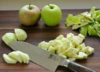 Штрудель з яблуками з листкового тіста покроковий рецепт з фото
