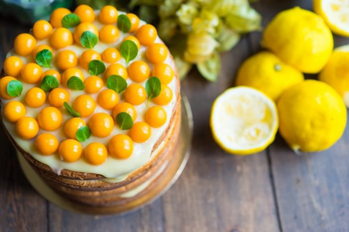 Домашній лимонний торт: відмінні рецепти смачною випічки
