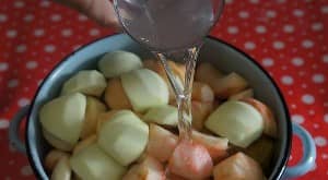 Пюре яблучне без цукру на зиму