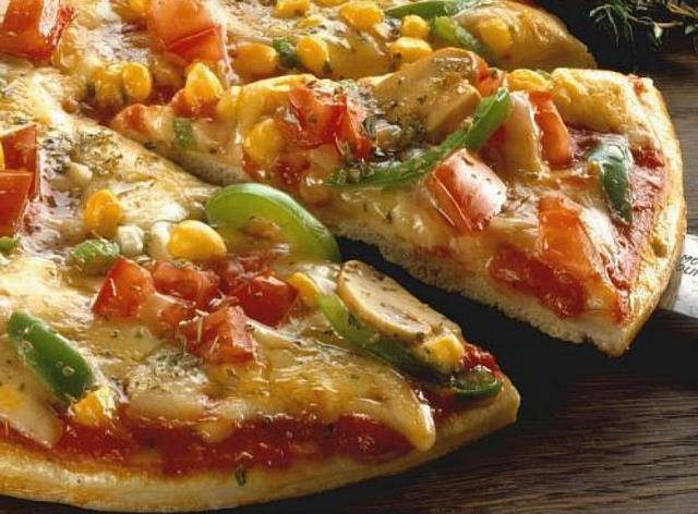 Вегетаріанська піца в мультиварці   Рецепти для мультиварки