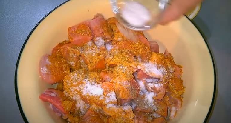 Шашлик в духовці на цибулевої подушці – відмінні рецепти приготування мясного шашлику, не виходячи з дому