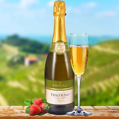 Ігристе вино Fragolino — полуничне шампанське