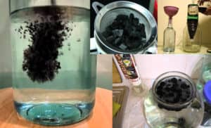 Очищення самогону вугіллям в домашніх умовах, відео