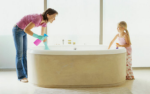 Як очистити ванну від нальоту в домашніх умовах
