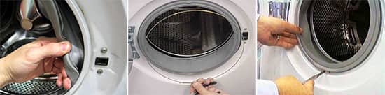 Як надіти гумку на барабан пральної машини самостійно