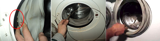 Як правильно зняти гумку з пральної машини своїми руками