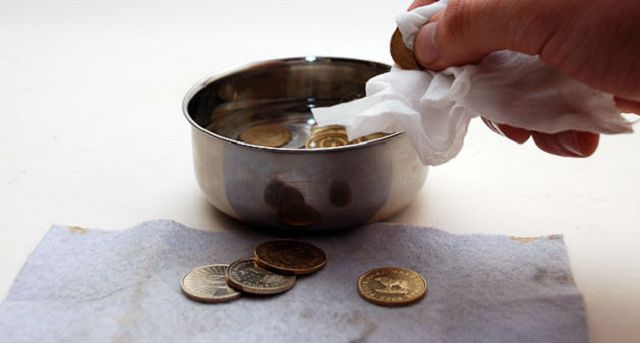 Як очистити мідну монету: чищення, сушіння, зберігання