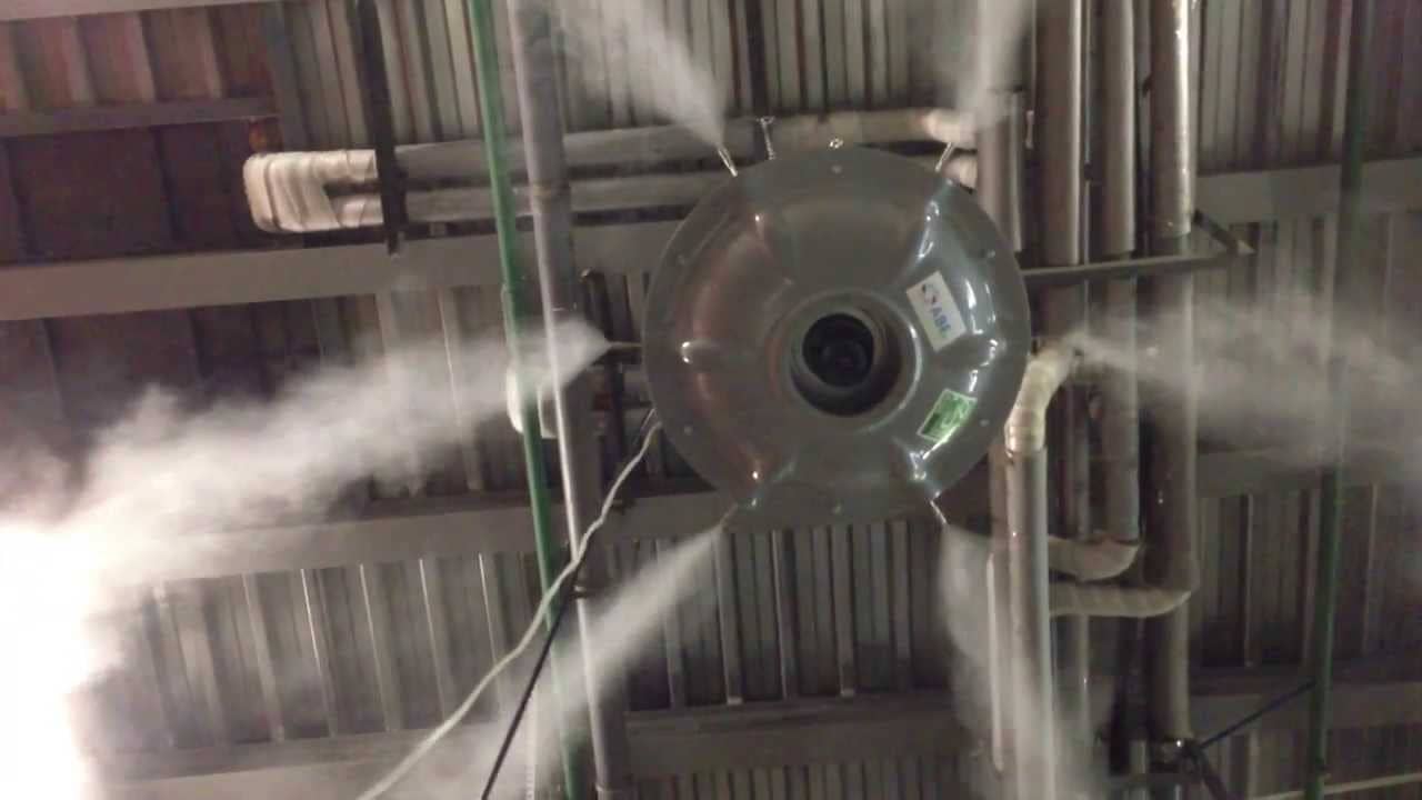 Промисловий зволожувач повітря виступає неотъемливой частиною вентиляції на кожному виробництві