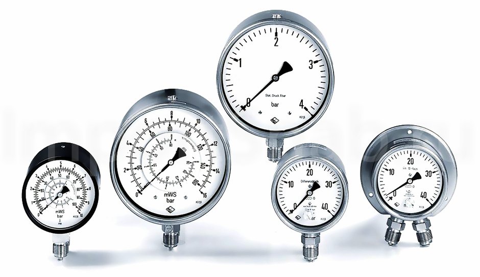 Манометри для вимірювання тиску води – пристрій, види та відмінності від манометрів для повітря