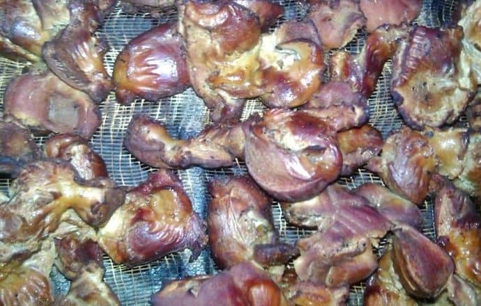 Копчення курячих шлунків в домашніх умовах, досвід кухарів