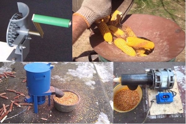 Як зробити лущилку для кукурудзи своїми руками в домашніх умовах