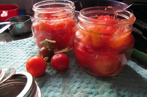 Рецепти швидкого засолу помідорів без шкірки на зиму