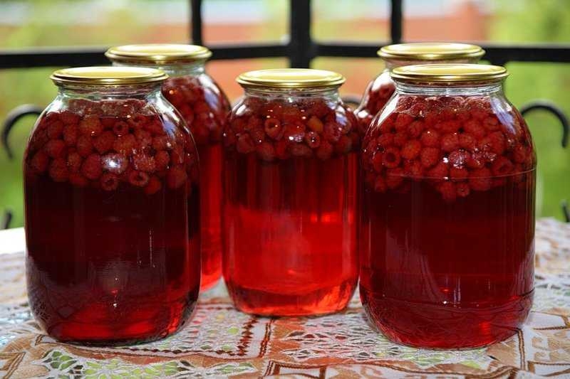 Малиновий компот і заготовки з ягоди — найсмачніші рецепти