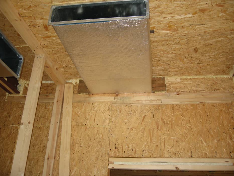 Вентиляція в будинку з сип панелей   значення, види та монтаж