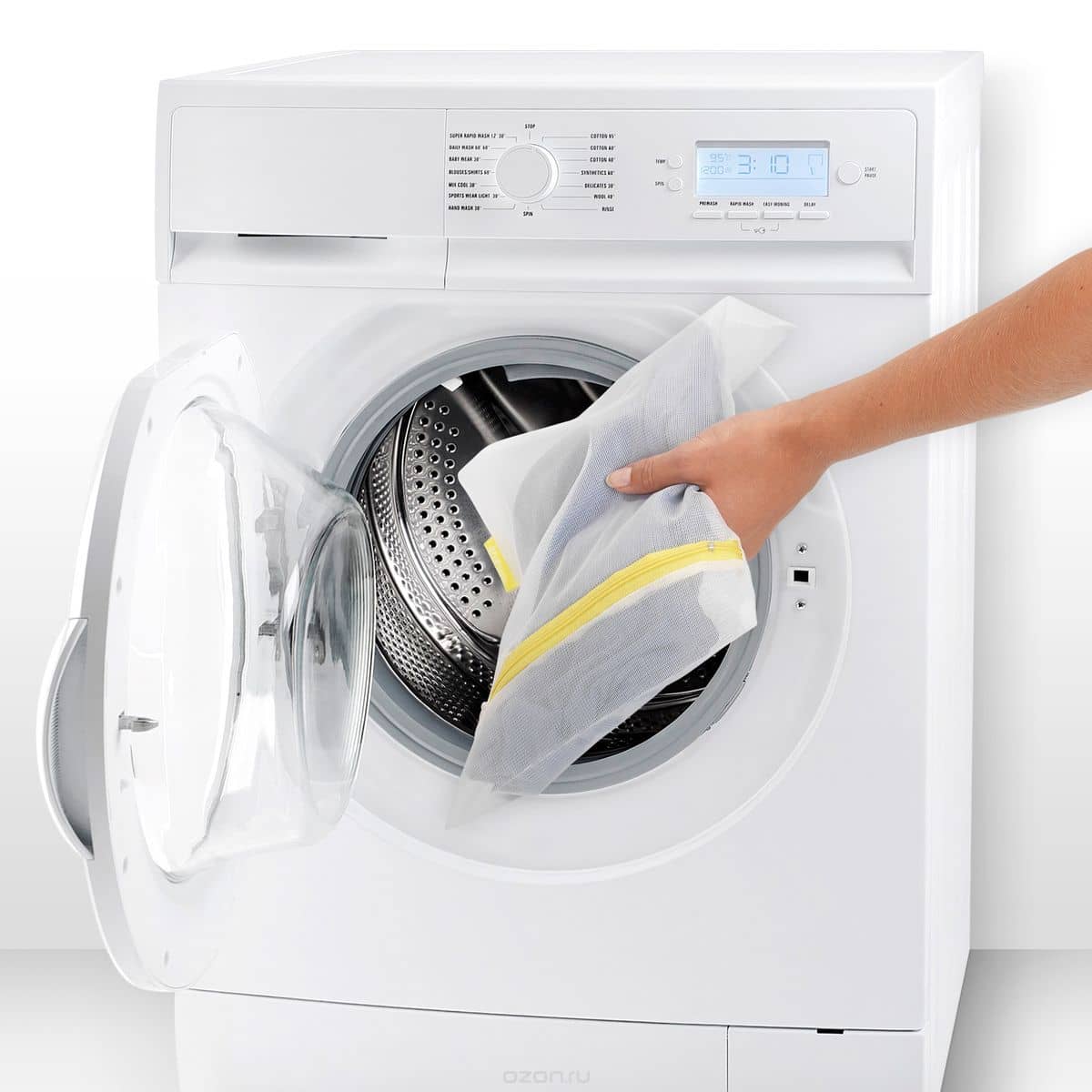 Мішки для прання білизни, взуття та одягу в пральній машині — огляд