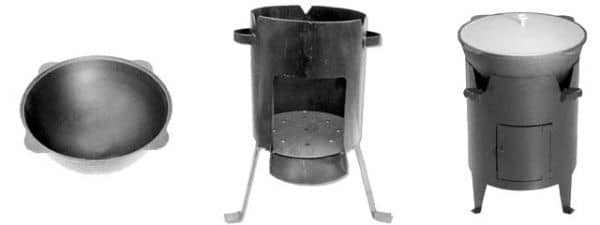 Чавунний казан: як вибрати (з пічкою, кришкою), скільки коштують казани з чавуну