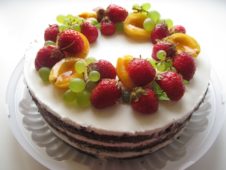 Торт з фруктами   8 смачних рецептів