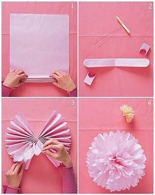 Великі квіти з паперу. Як зробити квіти своїми руками?