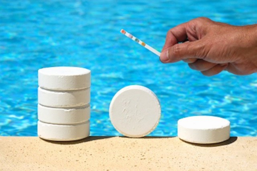Таблетки для басейну для дезінфекції