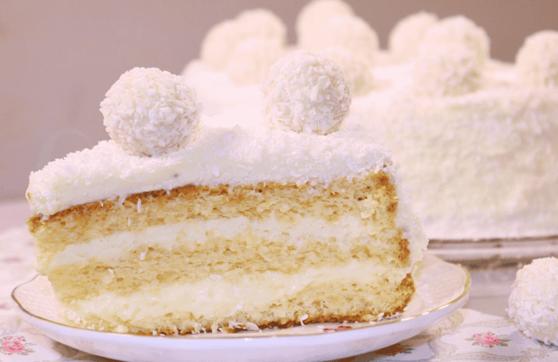 Торт Рафаелло – 9 рецептів