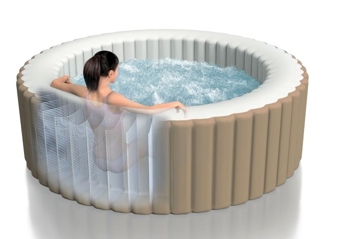Надувний спа басейн для дачі, надувне джакузі
