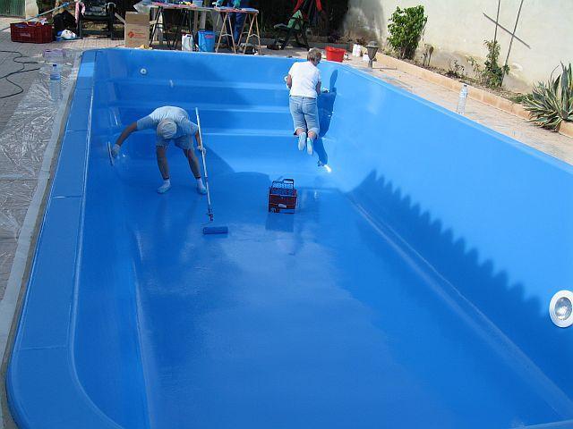 Обробка бетонної чаші басейну, оздоблення басейну з бетону