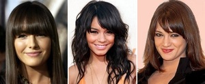 Чубчика для круглого особи: як вибрати, варіанти зачісок для різної довжини волосся