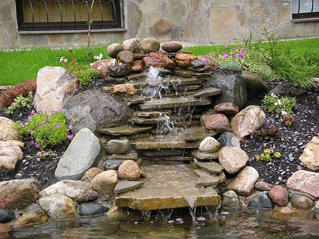 Як зробити водоспад своїми руками: домашній, каскадний, декоративний, з каменів