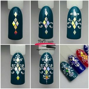 Дизайн нігтів в стилі Коко Шанель: як виконати манікюр ромбиком, особливості стилю