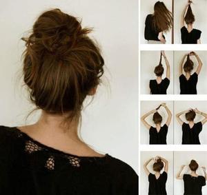 Як правильно зробити гарний обємний пучок на голові для довгих і коротких волосся