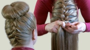 Як зробити красиві дорослі і дитячі зачіски з бубликами: способи укладання волосся різної довжини