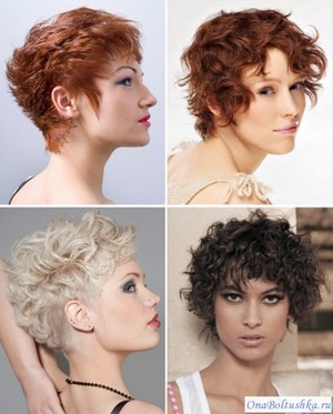 Креативні короткі стрижки на кучеряве волосся: підбір за типом особи, особливості укладання волосся, догляд за ними
