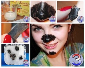 Очищуюча маска з желатином і активованим вугіллям: рецепт проти чорних крапок на обличчі