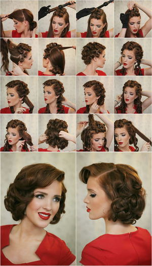 Зачіски стиляг для дівчат: майстер клас для коротких, довгих і середніх волосся