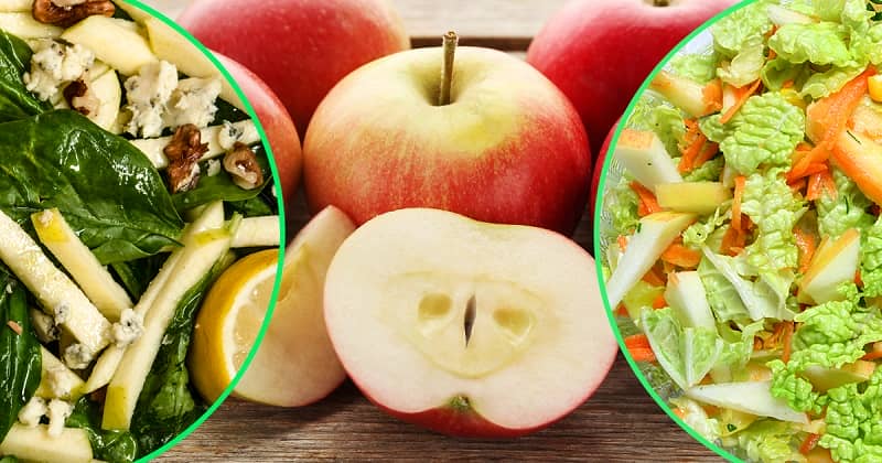 Рецепти салатів з яблуками