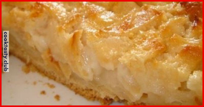 Соковитий яблучний пиріг за рецептом Цвєтаєвих