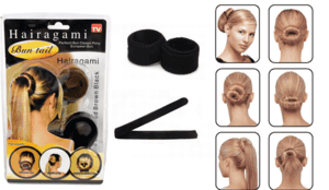 Шпилька хеагамі і докладна інструкція про те, як користуватися нею; зачіски хвіст, bun і tail