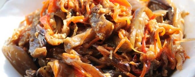 Баклажани по корейськи найсмачніший рецепт швидкого приготування