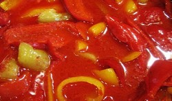Лечо з перцю з томатною пастою на зиму рецепти