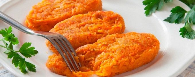 Морквяні котлети рецепт з фото покроково