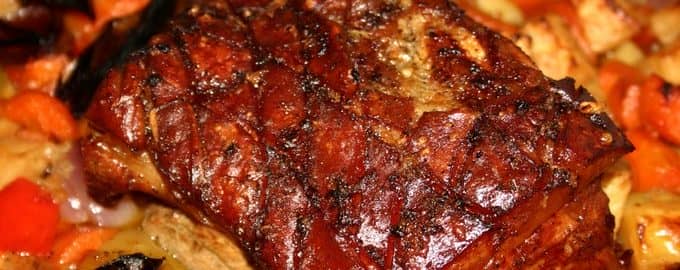 Мясо в духовці рецепт з фото з свинини
