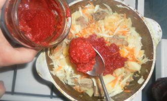 Овочеве рагу з мясом рецепт з фото покроково