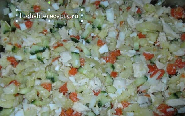 Салати з куркою рецепти з фото прості і смачні: 8 покрокових рецептів