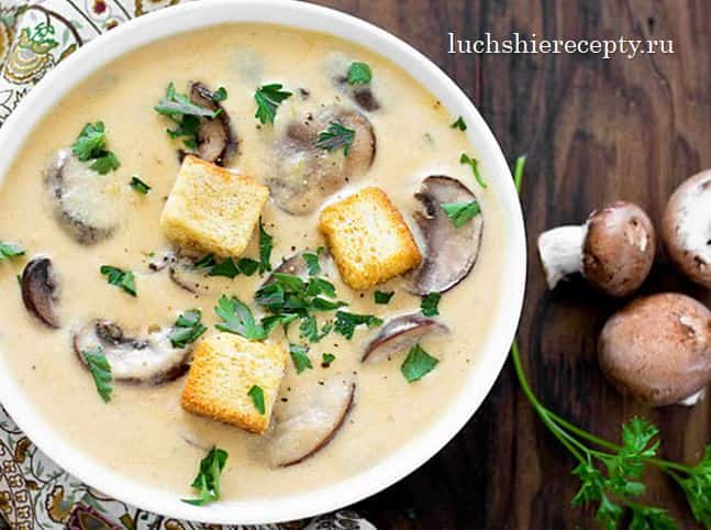 Сирний суп – 4 простих рецепти з плавленим сиром покроково